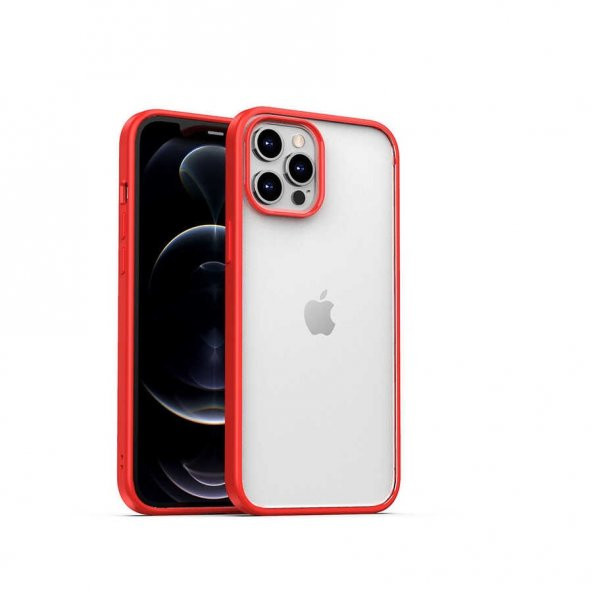 Teleplus iPhone 12 Pro Max Kılıf Hom Bumper Silikon - 5