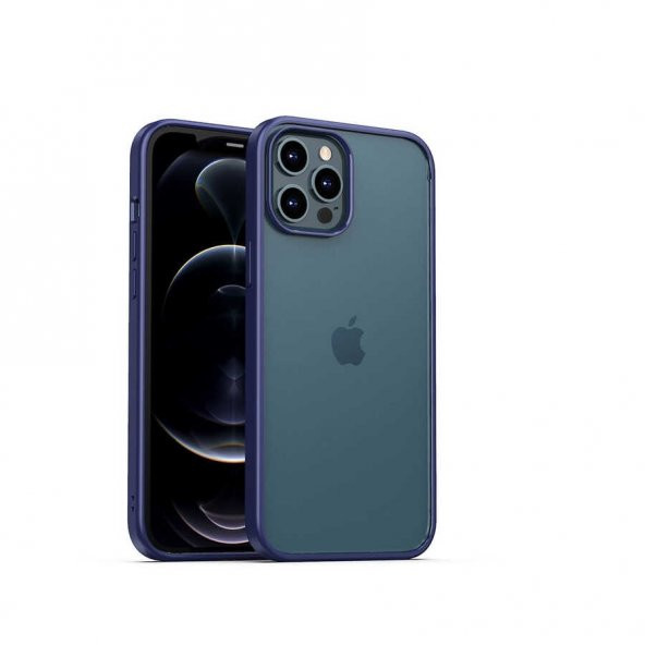 Teleplus iPhone 12 Pro Max Kılıf Hom Bumper Silikon - 9