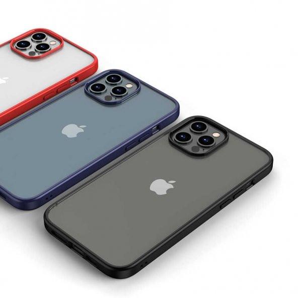 Teleplus iPhone 12 Pro Max Kılıf Hom Bumper Silikon - 11