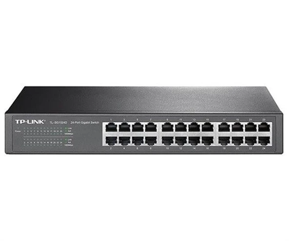 Tp-Link TL-SG1024D 10-100-1000 Gigabit 24 Port Ethernet Switch - 6