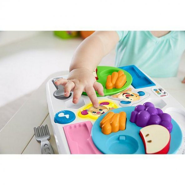 Fisher Price Eğlen ve Öğren Köpekçiğin Eğitici Sofrası (Türkçe) FBN24 - 5