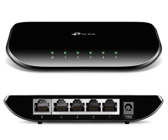 Tp-Link TL-SG1005D 5 Port 10-100-1000 Gigabit Ethernet Switch