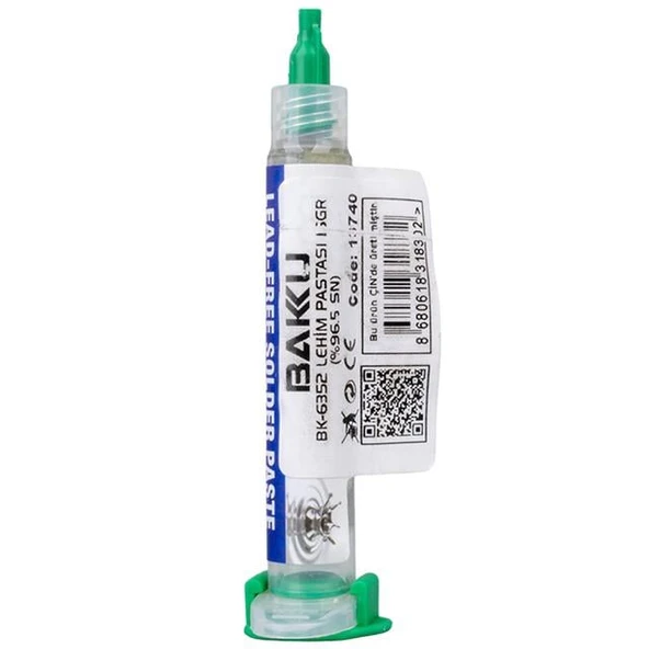 Baku BK-6352 16 Gr. Lehim Pastası - Resim 6
