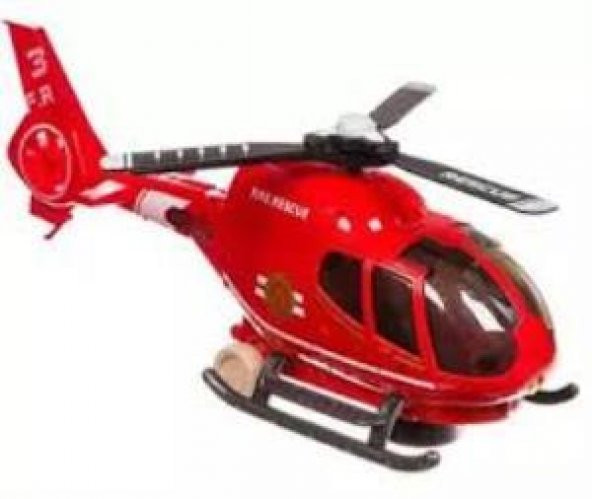 Mega Oyuncak Sesli Işıklı Uzaktan Kumandalı İtfaiye Helikopteri JYD178A - 5