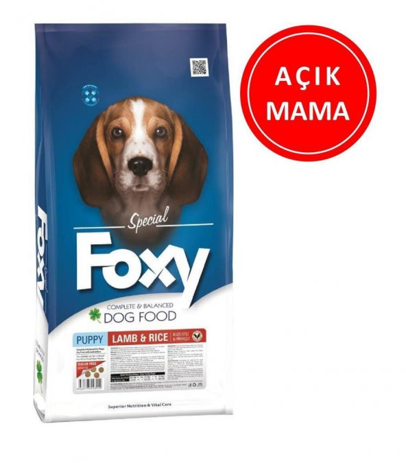 Foxy 27/17 Puppy Kuzu Etli Yavru Köpek Maması 1 Kg AÇIK - 2