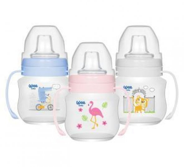 Wee Baby Akıtmaz Kulplu PP Bardak 125 ml 753 - 4