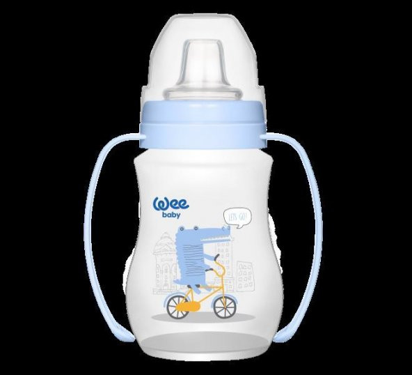 Wee Baby Akıtmaz Kulplu PP Bardak 250 ml 754 - 2