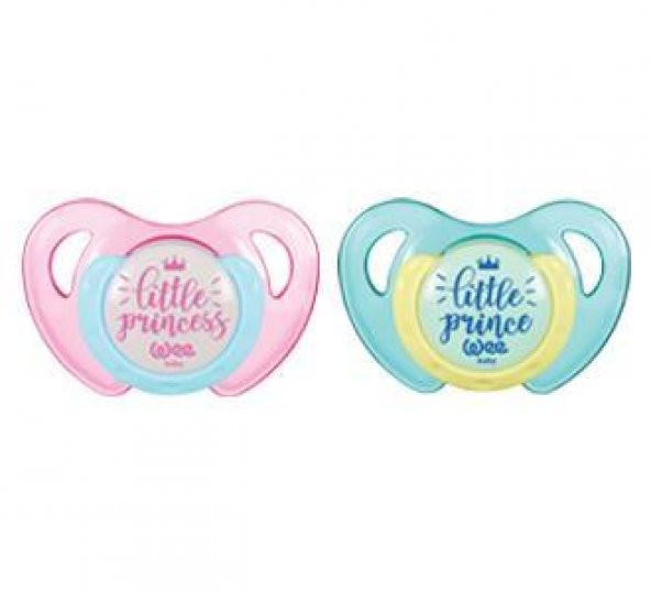 Wee Baby Desenli Kelebek Damaklı Emzik 0-6 Ay 172 - 3