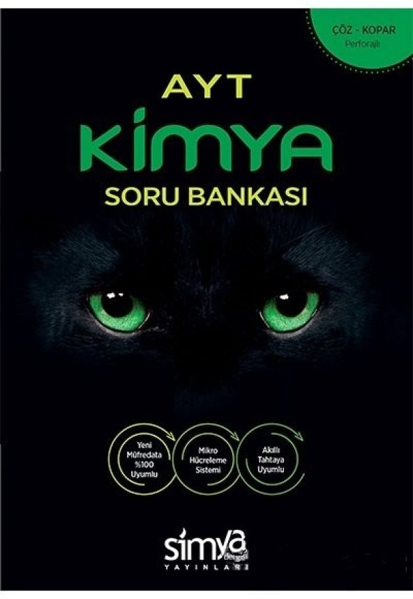 AYT Kimya Soru Bankası Kitabı Simya Dergisi Yayınları KAMPANYALI