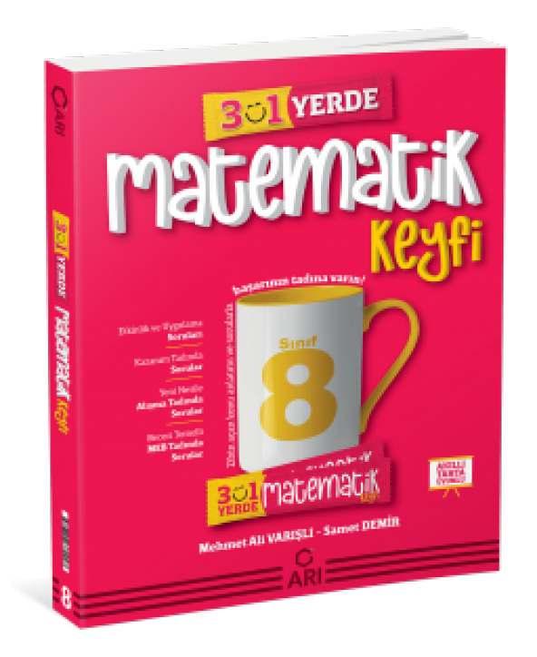 8.SINIF 3 BİR ARADA MATEMATİK ARI YAYINLARI - 1