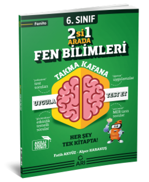 6.SINIF 2 Sİ BİR ARADA FEN ARI YAYINLARI