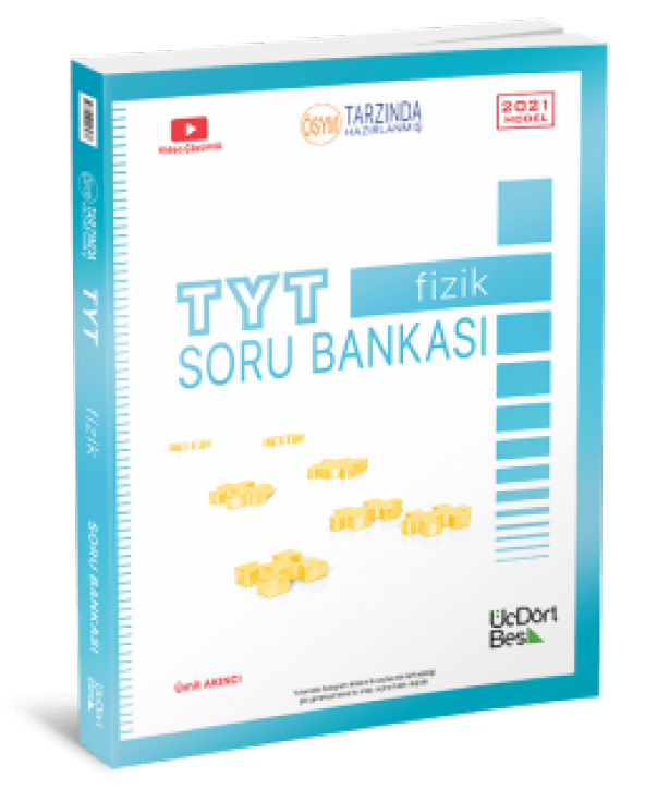 TYT Fizik Soru Bankası ÜçDörtBeş Yayınları