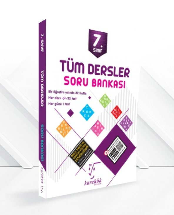 7.SINIF TÜM DERSLER SORU BANKASI KAREKÖK YAYINLARI