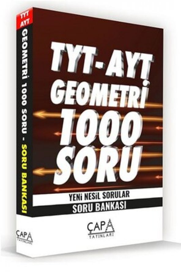 TYT-AYT Geometri Soru Bankası Çapa Yayınları