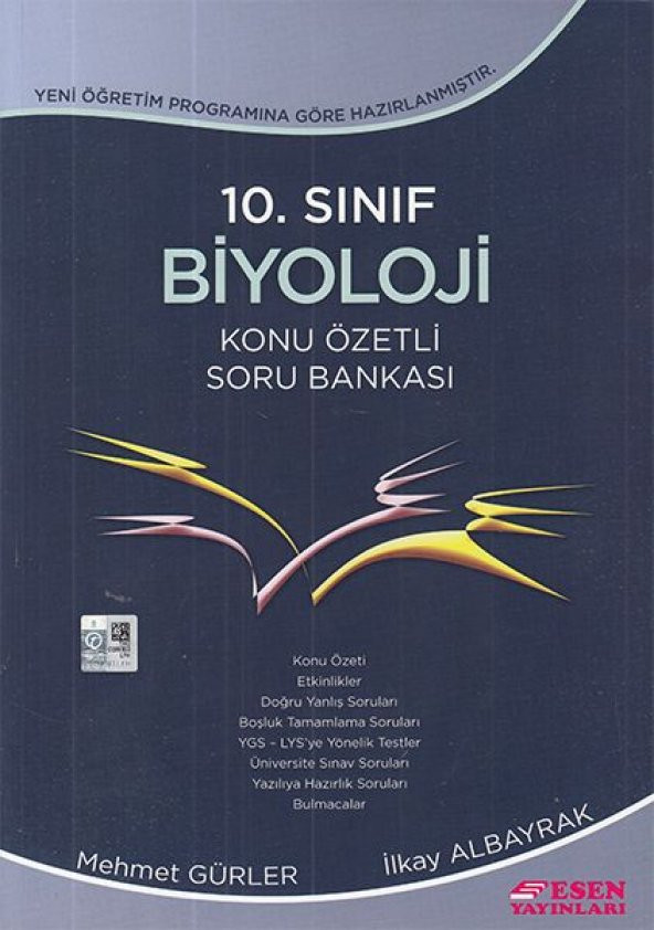 10.Sınıf Biyoloji Konu Öz. Soru Bankası Esen Yayınları