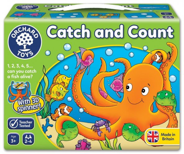 Orchard Toys Catch And Count Game Puzzle 3 Yaş+ - 2