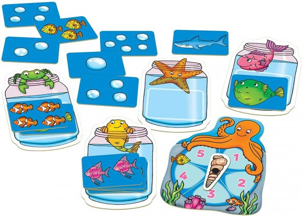 Orchard Toys Catch And Count Game Puzzle 3 Yaş+ - 4