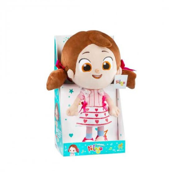 Niloya Kalpli Müzikli Peluş Bebek 35 cm