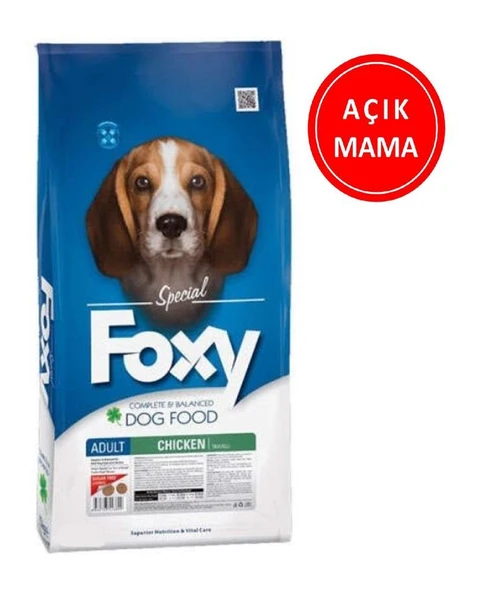 Foxy 25/16 Tavuk Etli Yetişkin Köpek Maması 1 Kg AÇIK ürün görseli 1