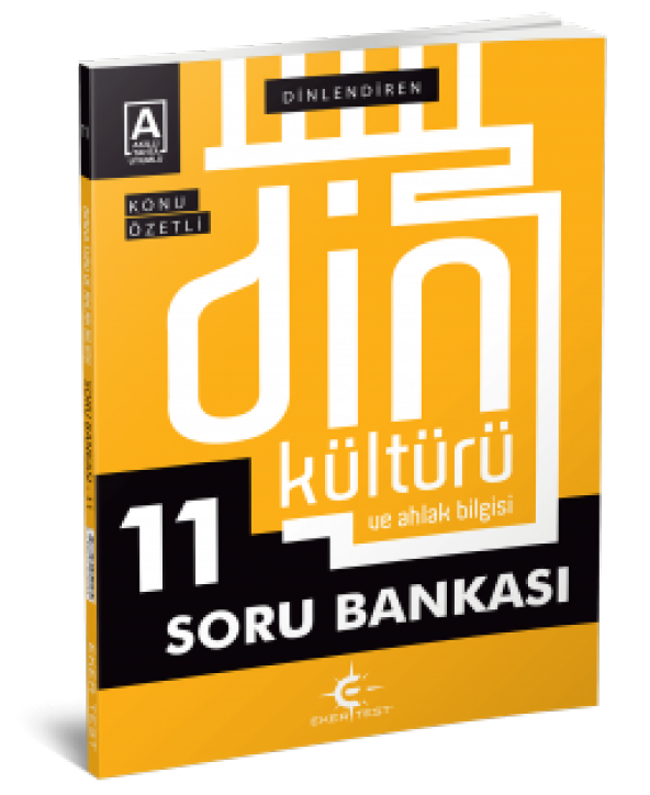 11.SINIF DİNLENDİREN DİN KÜLTÜRÜ KONU ANLATIMLI EKER TEST