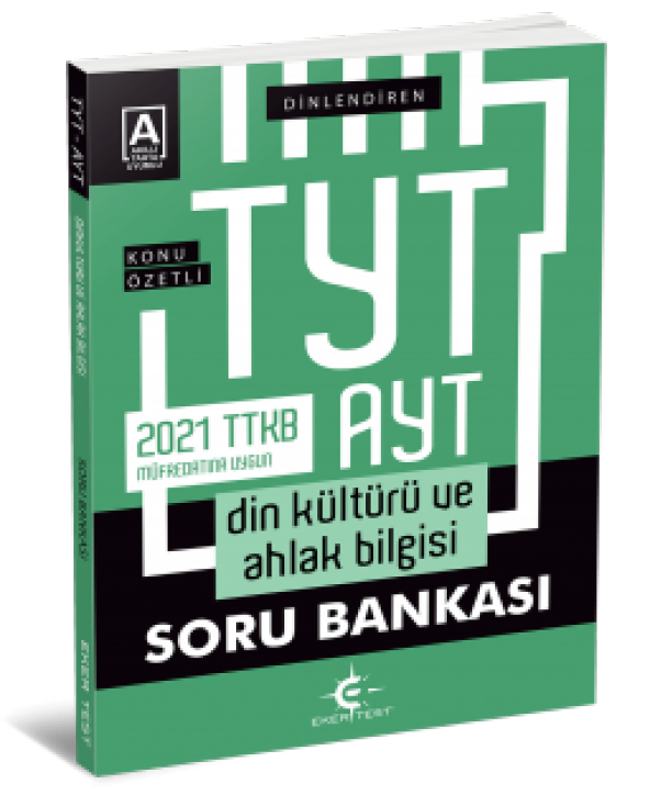 TYT AYT DİNLENDİREN DİN KÜLTÜRÜ VE AHLAK BİL EKER TEST - 1