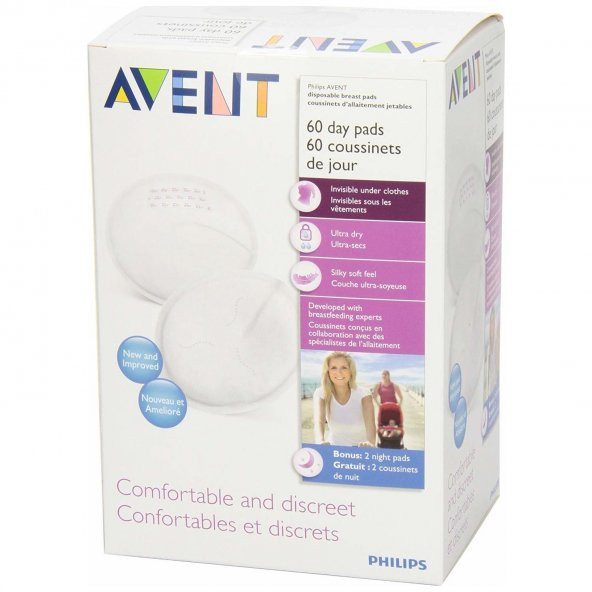 Philips Avent 60lı Göğüs Pedi - 2
