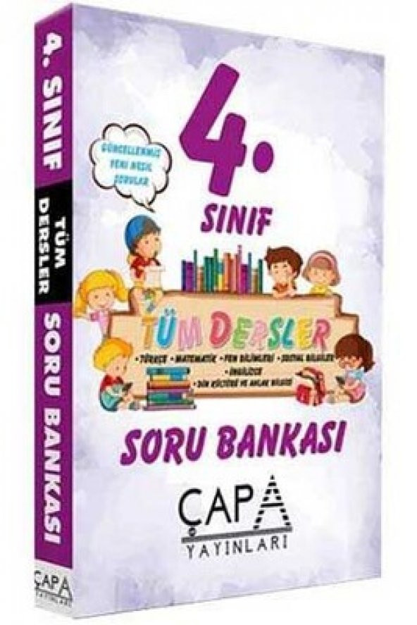 4.Sınıf Tüm Dersler Soru Bankası Çapa Yayınları