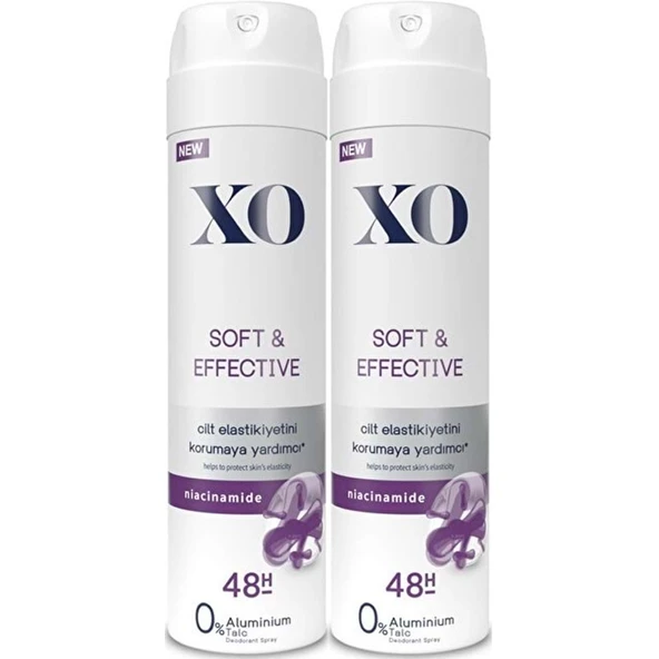 XO Deodorant 150ML Women-Kadın Soft & Effective (2 Li Set) ürün görseli