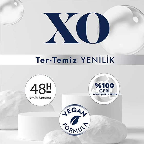 XO Deodorant 150ML Women-Kadın Dry & Effective (5 Li Set) - 5