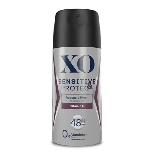 XO Deodorant 150ML Men-Erkek Sensitive & Protect (5 Li Set) - Resim 2