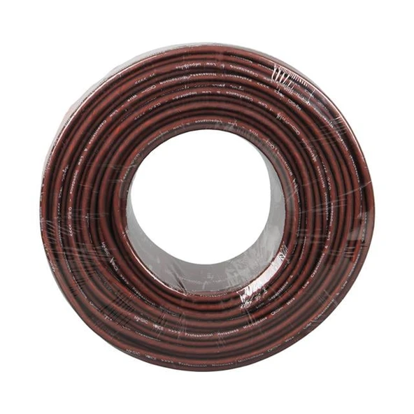 Magicvoice B96 Profesyonel 2 Damarlı Blendajlı Enstrüman Mikrofon Kablosu Stereo 100 Metre (Kahverengi) - Resim 5