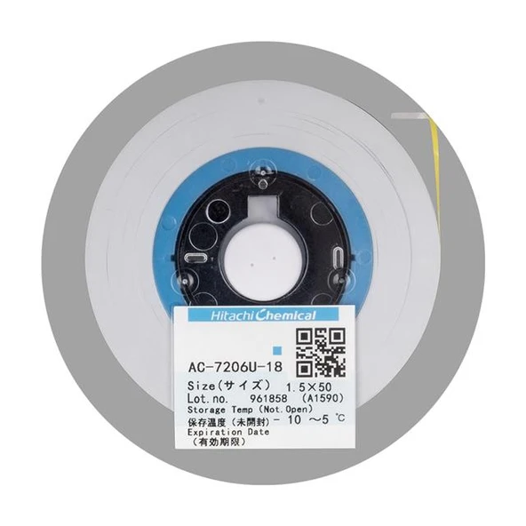 Hitachi AC-7206U-18 1.5X5 Mm ACF Bant Anisotropic İletken Film (Pcb İçin Dokunmatik Bant) - 3
