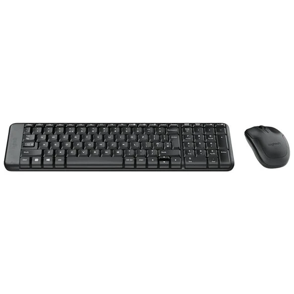 Logitech MK220 Q Tr Siyah Kablosuz Klavye Mouse Set - 6