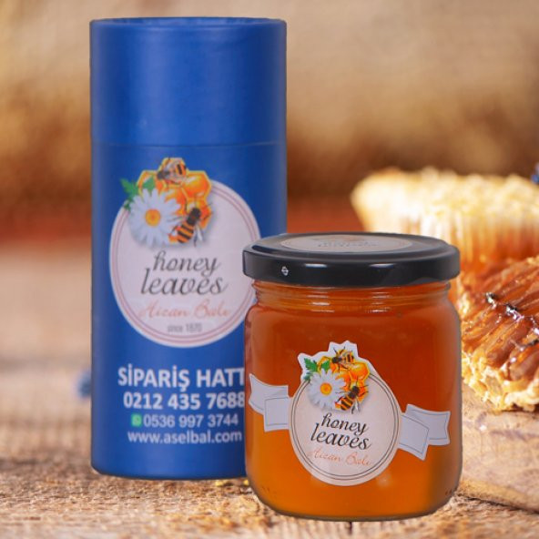 Honey Leaves Karakovan Süzme Bal 250 gr - 1