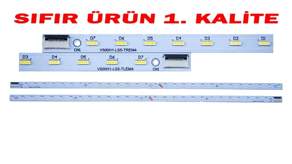 VESTEL, 50PF7070 LED BAR , V500H1-LS5-TREM4 , V500H1-LS5-TLEM4 , V500H1-LS5-TREM6 , V500H1-LS5-TLEM6 LED BAR