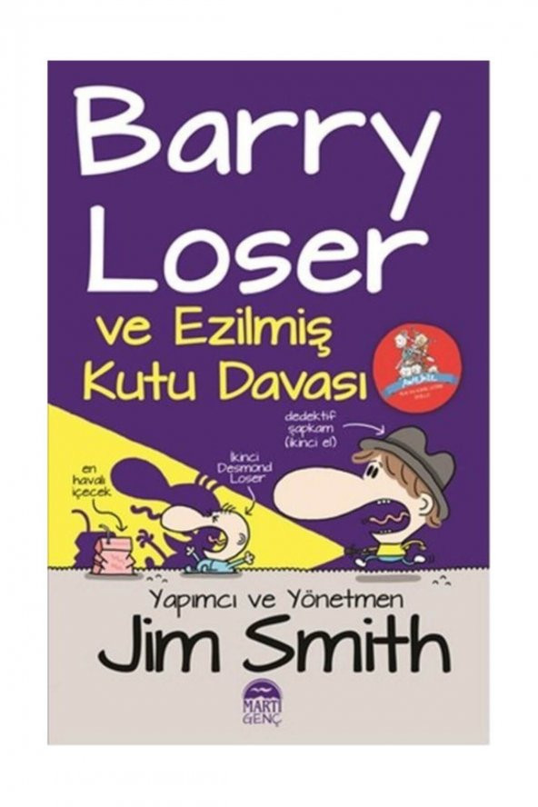 Barry Loser ve Ezilmiş Kutu Davası (Ciltli) - Jim Smith