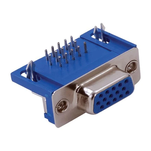 15 Pin Dişi D-Sub Şase L Tip - 3