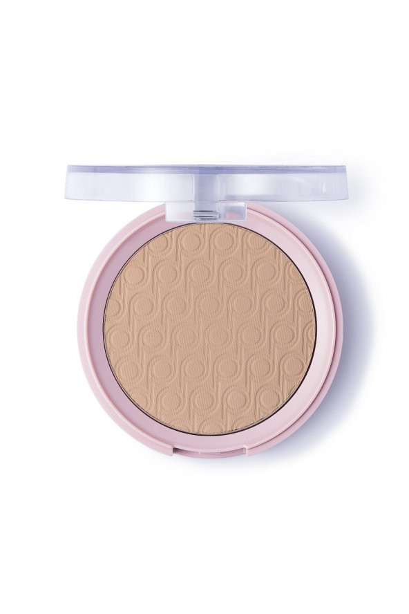 Pudra - Pretty By Flormar Pressed Powder 008 Dark Beige 8690604468669
