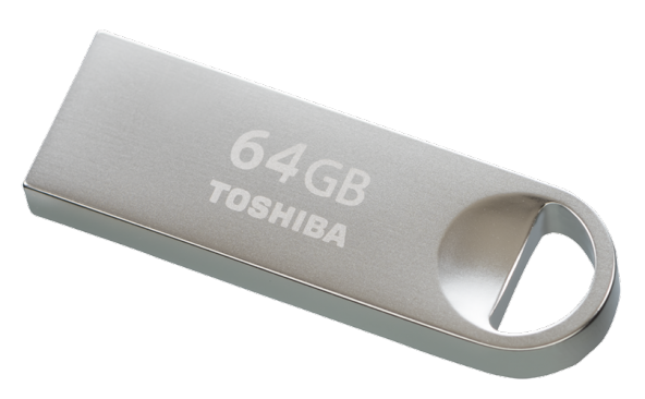 Toshiba 64GB Owahri U401 2.0 USB Flash Bellek - 1