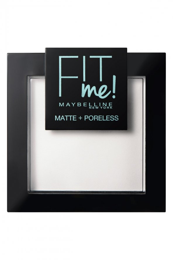 Pudra - Fit Me Matte+Poreless 90 Translucent (Transparan) 3600531384005