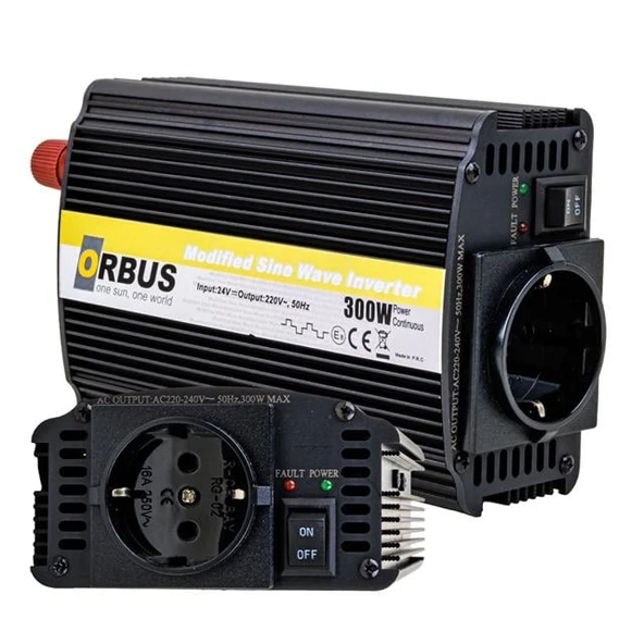 Orbus 24 Volt 300 Watt Modified Sinus İnverter - 4