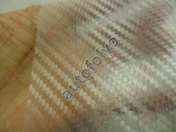 Karbon Folyo Transparan Kendinden Yapışkanlı 127 CM X 2 METRE - 2