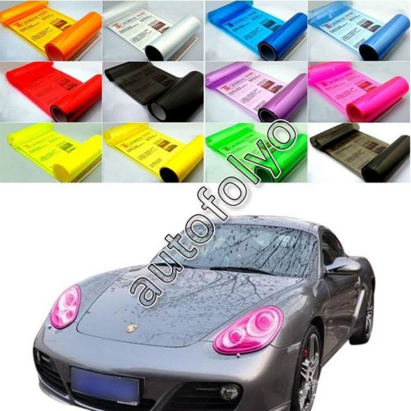 Far Filmi Kırmızı Kendinden Yapışkanlı 30 CM X 2 METRE - 4