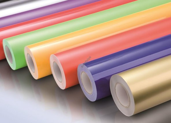 Sarı Folyo Kendinden Yapışkanlı PARLAK 61 CM X 2 METRE - 3