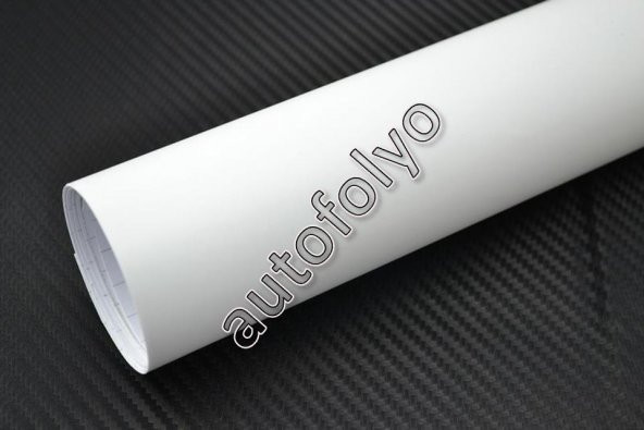 Mat Beyaz Folyo Kendinden Yapışkanlı 100 CM X 6 METRE