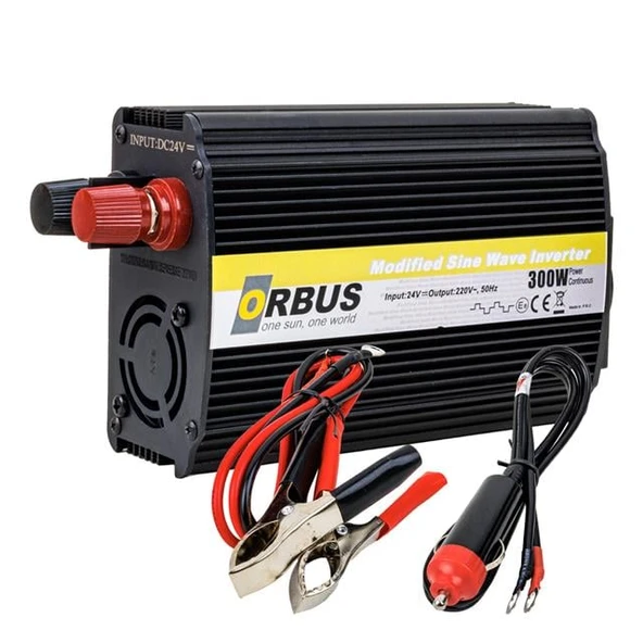 Orbus 24 Volt 300 Watt Modified Sinus İnverter - 3