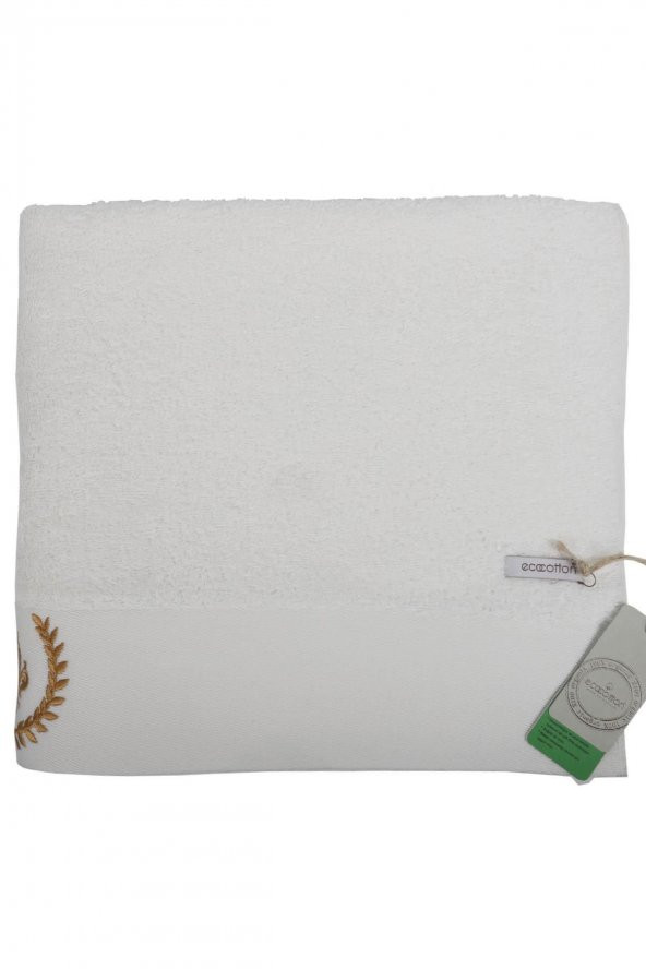 Ecocotton Organik Pamuk Havlu - Ahsen Krem 50x90 - 2