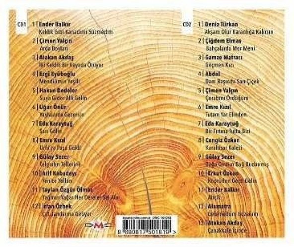 TÜRKÜLERE KALAN 3 - ÇEŞİTLİ SANATÇILAR (2 CD) - 2