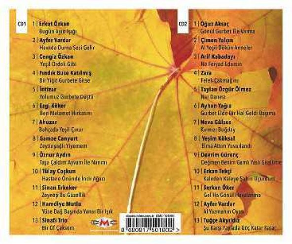 TÜRKÜLERE KALAN 2 - ÇEŞİTLİ SANATÇILAR (2 CD) - 2
