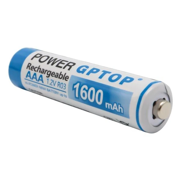 Powermaster PM-9539 Şarjlı 1600 Mah 1.2V İnce Kalem AAA Pil (2'Li Paket) - 4